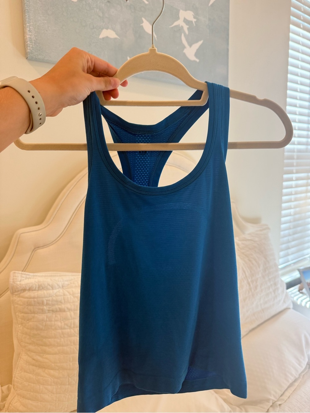 Lululemon blue swiftly tank race length